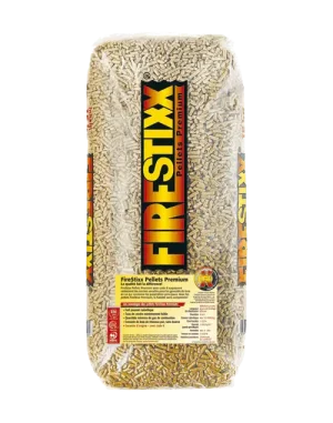 Pellet Firestixx da 15 kg DINplus e ENplus A1 - 77 sacchi abete chiar