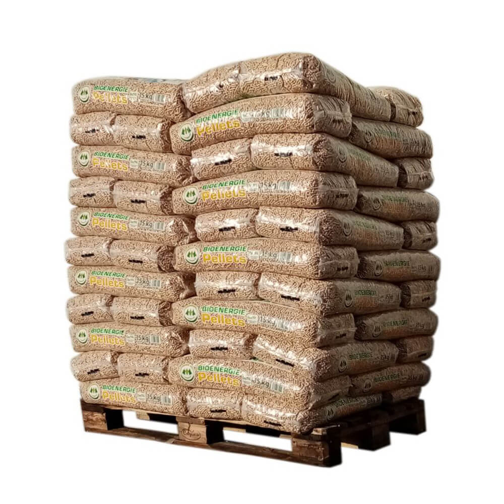 Pellet Bio Energie - Palette de 66 sacs de 15 kg