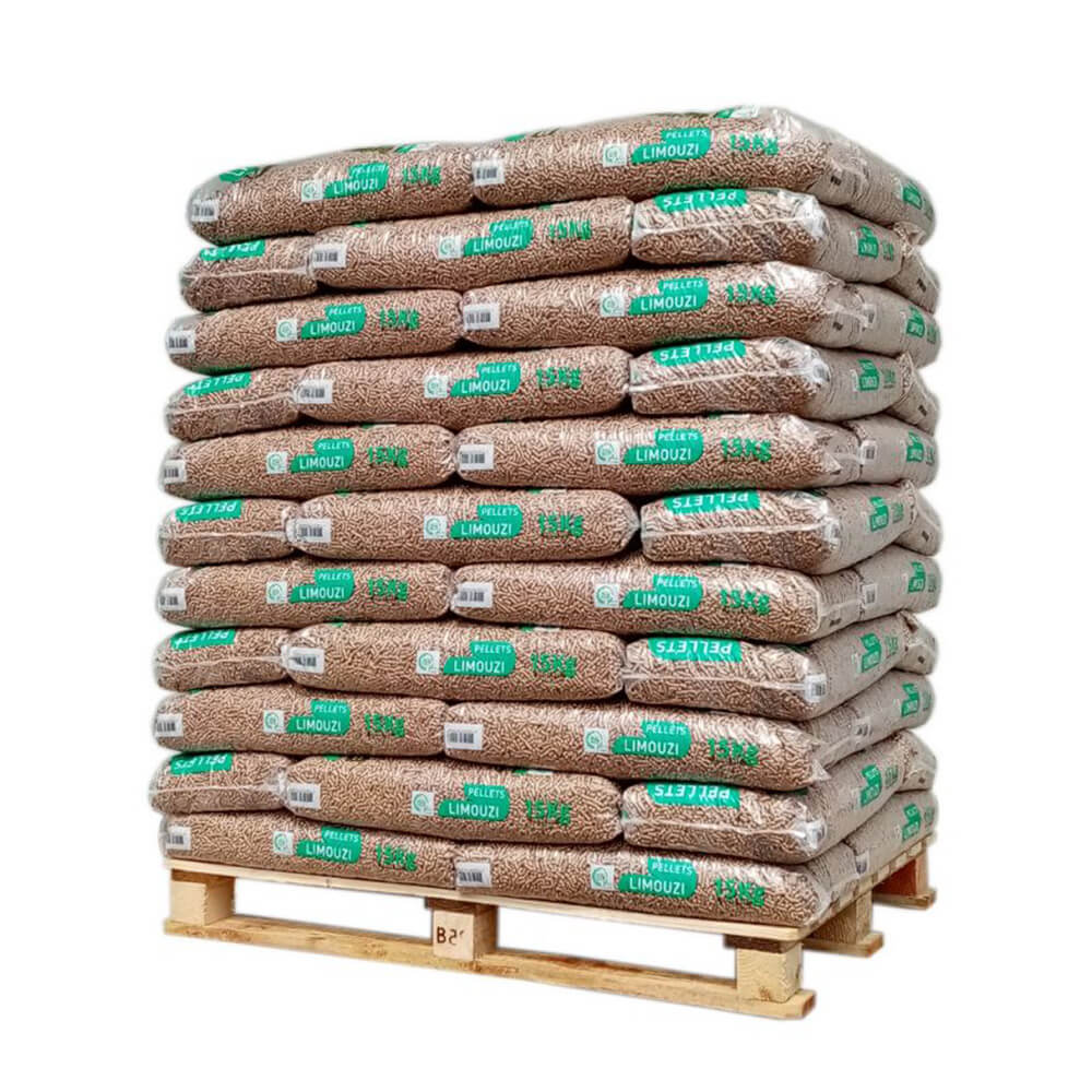 Pellet Limouzi - Palette de 66 sacs de 15 kg